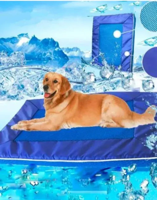 Deluxe Pet Summer Cooling Ice Mat for Ventilation The Dog and Cat Shop